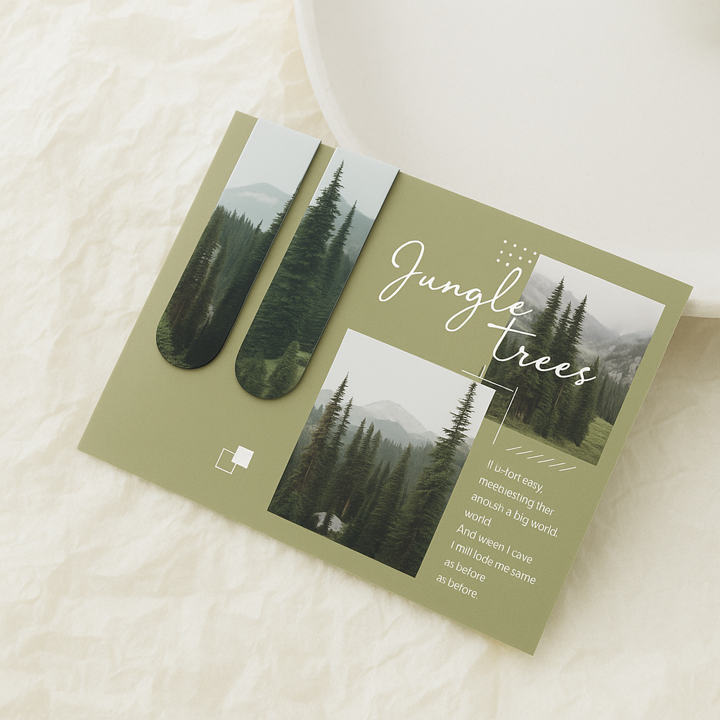 Magnetic Bookmarks (Set Of 6)